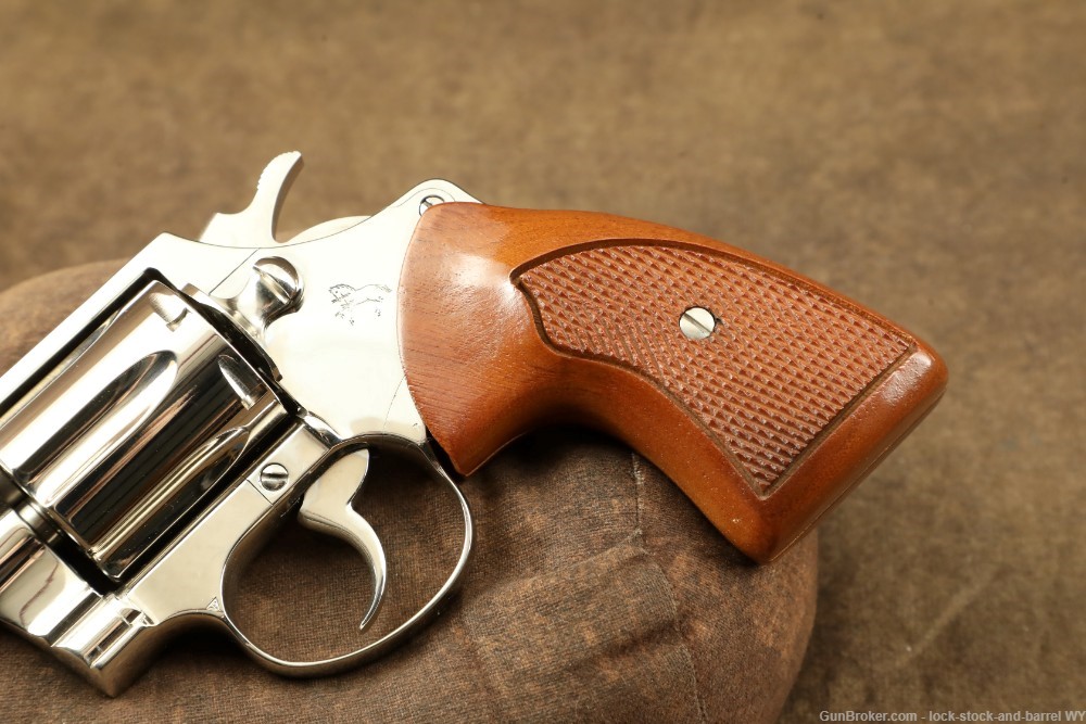 Colt Detective Special 6-Shot Nickel .38 Spl Double Action Revolver, 1976-img-7
