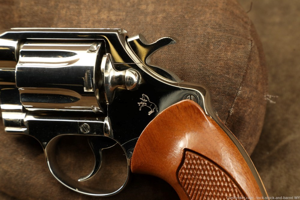 Colt Detective Special 6-Shot Nickel .38 Spl Double Action Revolver, 1976-img-20