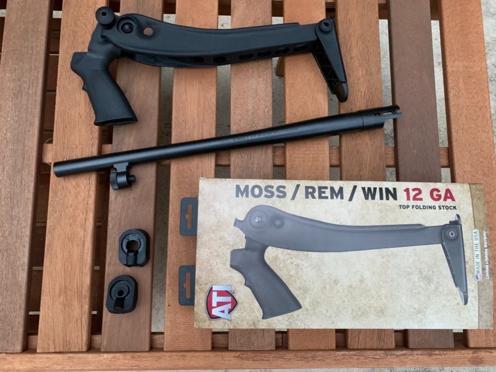 HOME DEFENSE Barrel Remington 870 18.5" Tactical SHORTY + TOP FOLDING STOCK-img-3