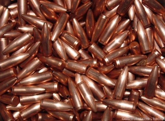 500 Nosler Custom Competition Bullets .22 Cal .224" 52 Gr HPBT -img-0