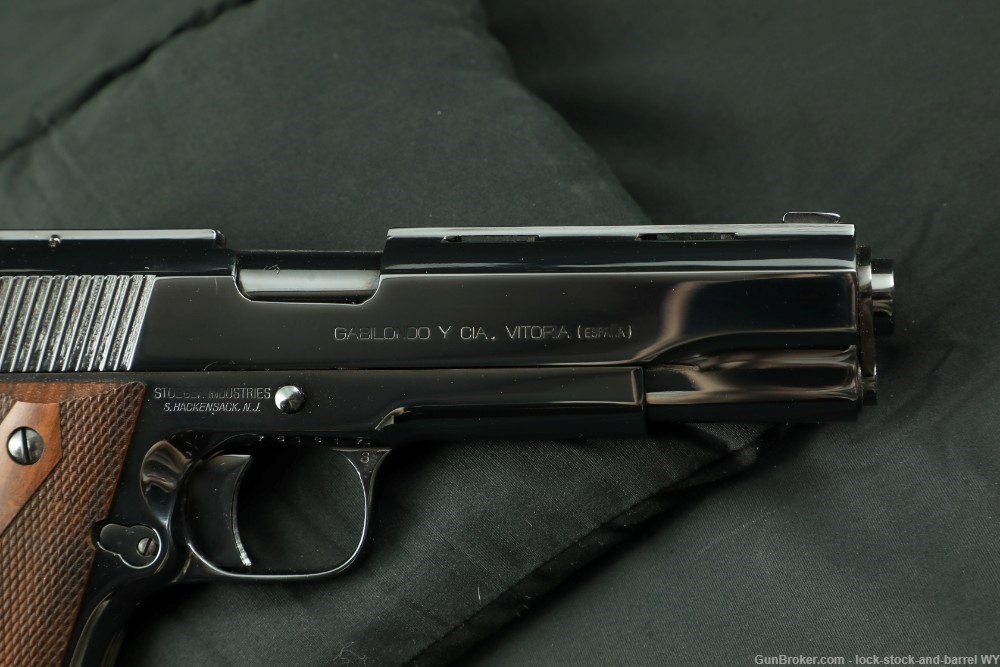 Spanish Llama 1X-A 2nd Series .45 ACP 5.25” Semi-Auto 1911 Pistol 1977-img-5