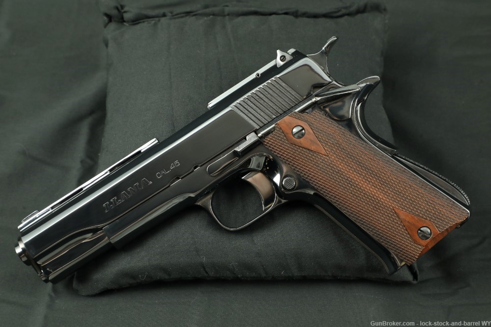 Spanish Llama 1X-A 2nd Series .45 ACP 5.25” Semi-Auto 1911 Pistol 1977-img-7