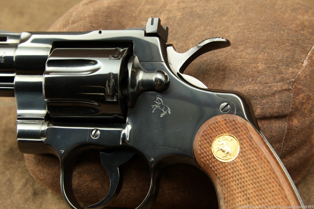 Colt Python Model I3620 2.5” Blued .357 Magnum SA/DA Revolver & Box, 1979-img-22