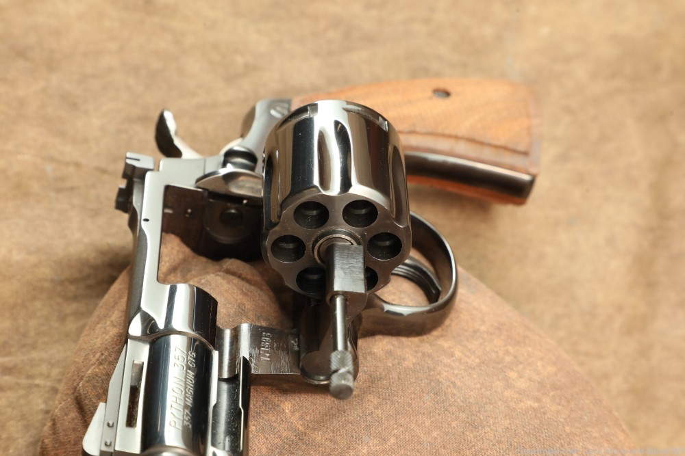 Colt Python Model I3620 2.5” Blued .357 Magnum SA/DA Revolver & Box, 1979-img-18