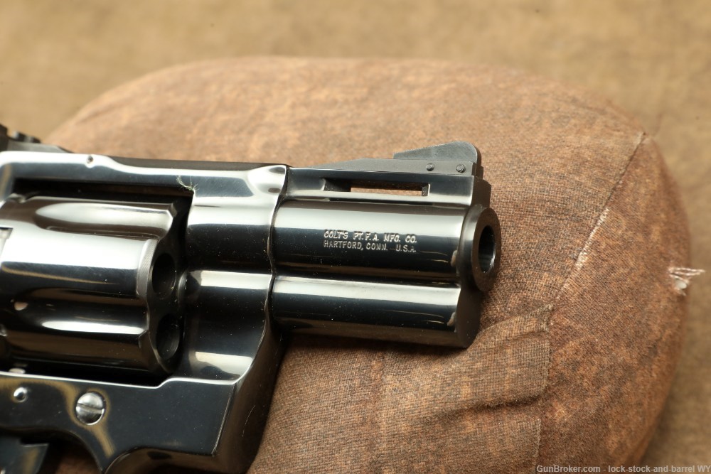 Colt Python Model I3620 2.5” Blued .357 Magnum SA/DA Revolver & Box, 1979-img-20