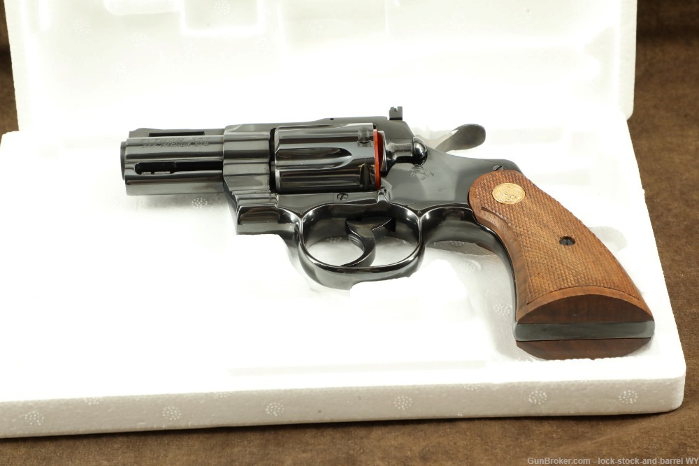 Colt Python Model I3620 2.5” Blued .357 Magnum SA/DA Revolver & Box, 1979-img-35