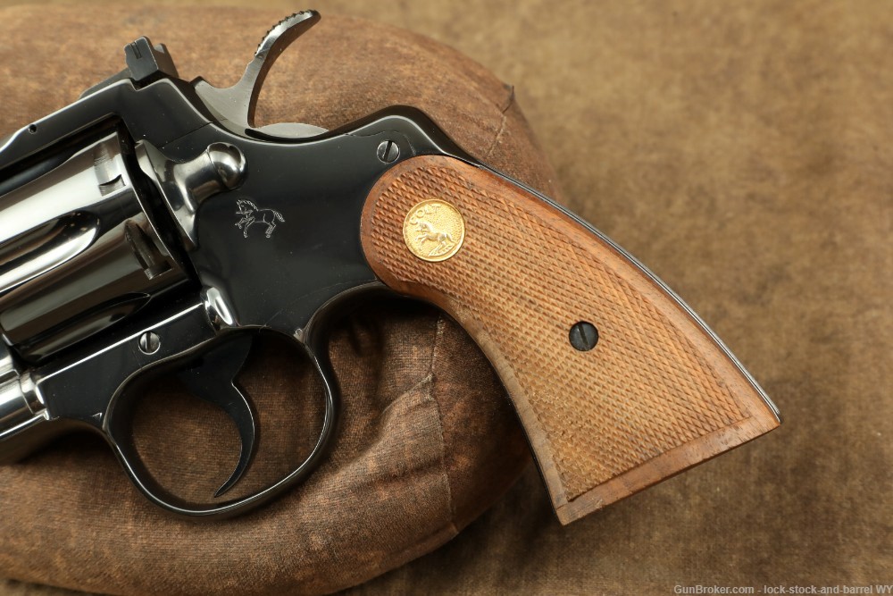 Colt Python Model I3620 2.5” Blued .357 Magnum SA/DA Revolver & Box, 1979-img-8