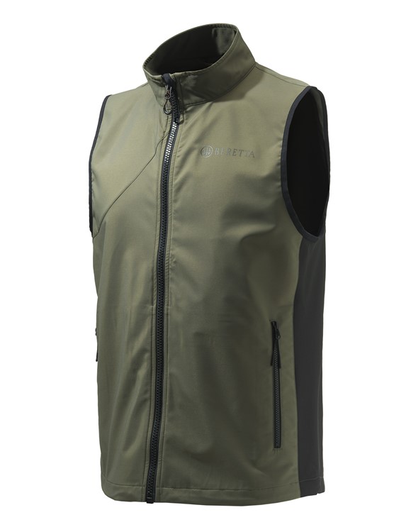 BERETTA Windshell Vest, Color: Green, Size: XS (GT771T19350715XS)-img-0