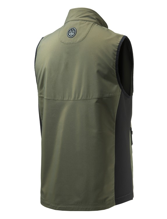 BERETTA Windshell Vest, Color: Green, Size: XS (GT771T19350715XS)-img-1