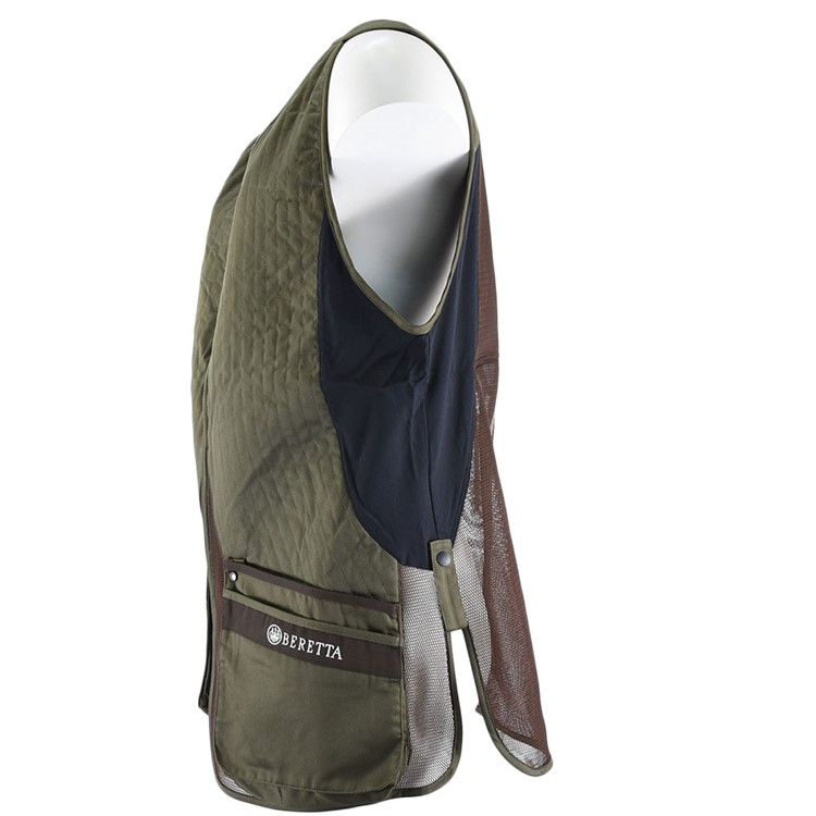 BERETTA Silver Pigeon Evo Vest, Green/Chocolate Brown, L (GT781T155307ABL)-img-4