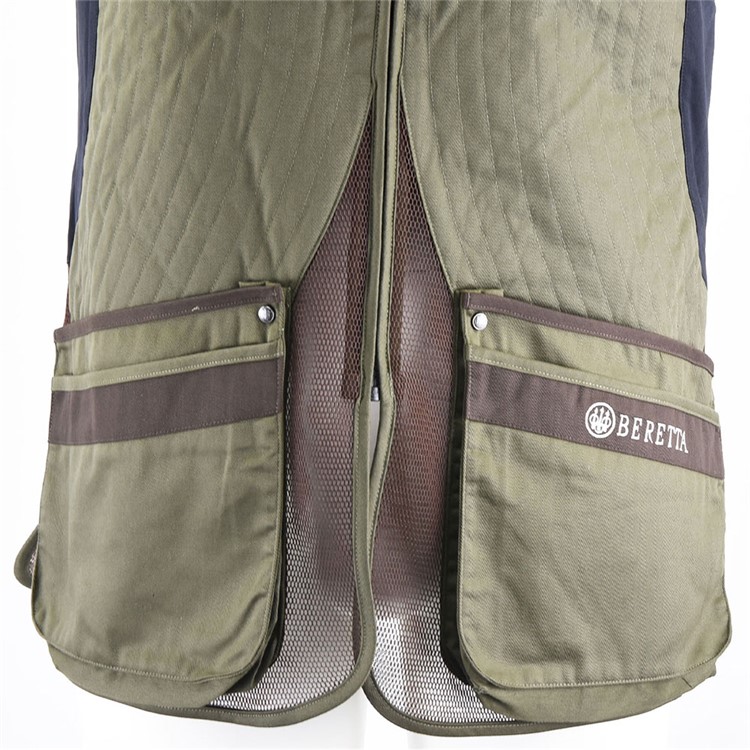 BERETTA Silver Pigeon Evo Vest, Green/Chocolate Brown, L (GT781T155307ABL)-img-2