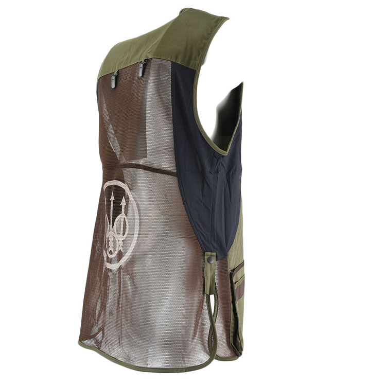 BERETTA Silver Pigeon Evo Vest, Green/Chocolate Brown, L (GT781T155307ABL)-img-5
