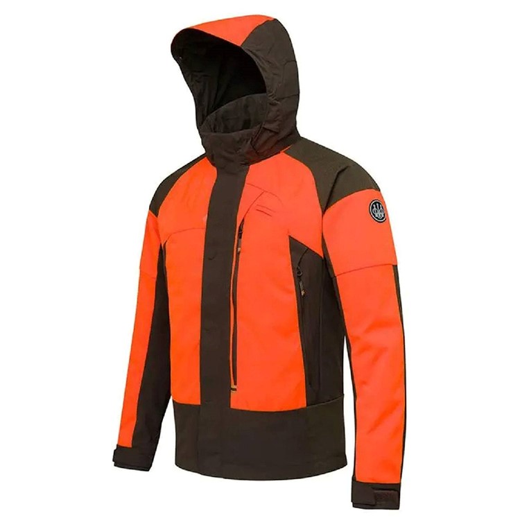 BERETTA Thorn Resistant Evo Jacket, Color: Brown Bark & Orange, Size: S-img-0