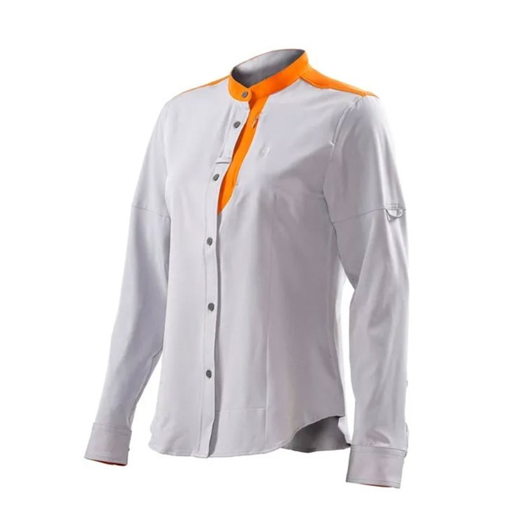 BERETTA Evad Flex Shirt, Color: Grey And Blaze Orange, Size: XS-img-0