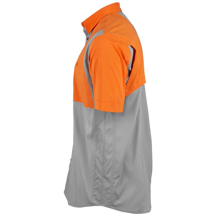 BERETTA Tkad Flex Ss Sleeve, Color: Grey And Blaze Orange, Size: S-img-2