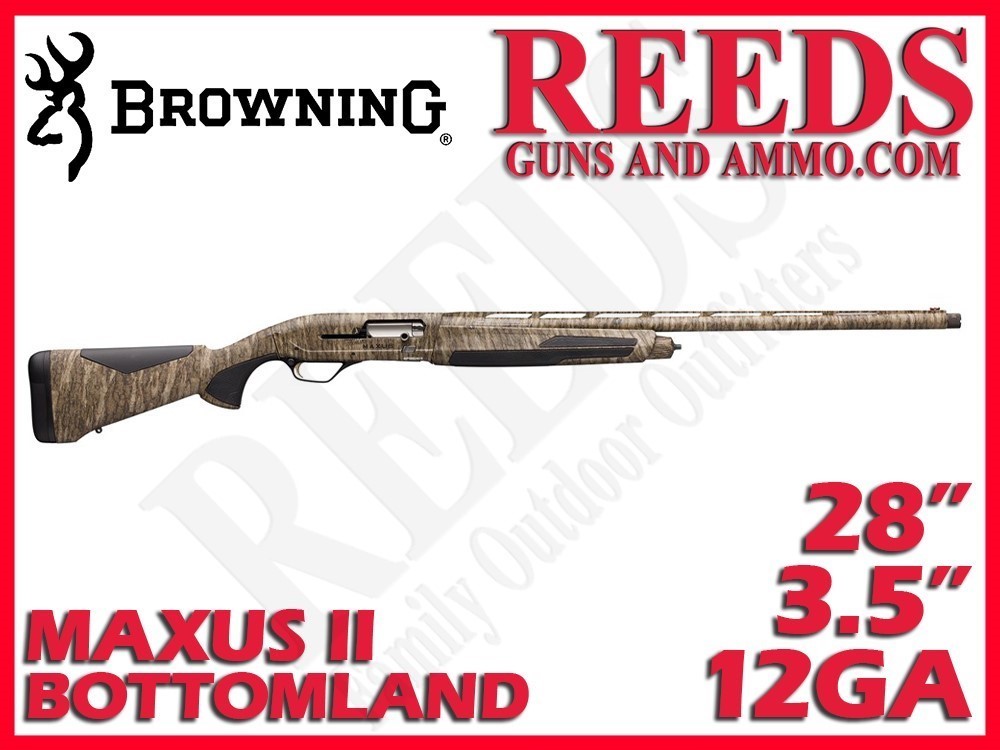 Browning Maxus II Bottomland Camo 12 Ga 3-1/2in 28in 011702204-img-0