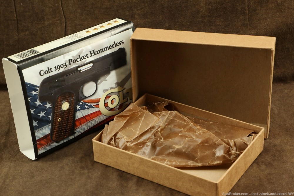 Colt 1903 Pocket Hammerless Re-issue Series .32 ACP Semi-Auto Pocket Pistol-img-36