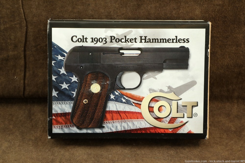 Colt 1903 Pocket Hammerless Re-issue Series .32 ACP Semi-Auto Pocket Pistol-img-32