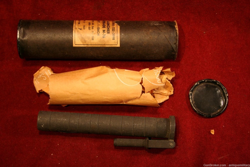 US M-76 M76 Grenade Launcher for M14 - In original tube-img-1
