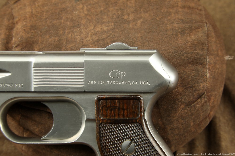 COP Compact Off-duty Police 357 Magnum/38 Spl Four Shot Backup Derringer-img-16