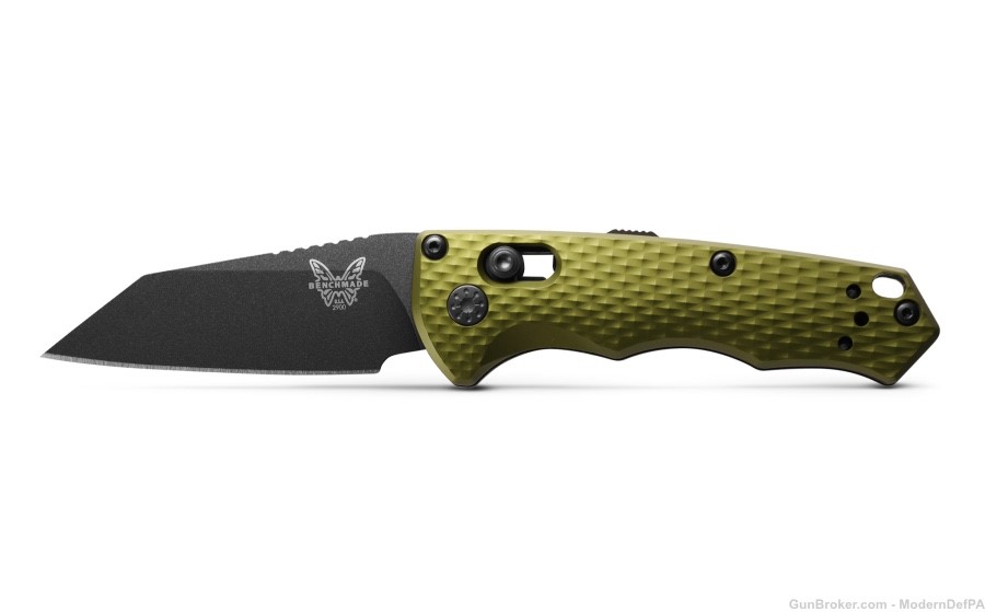 Benchmade Auto Immunity Woodland Green CPM M4 2.5" NEW in TELFORD PA-img-4