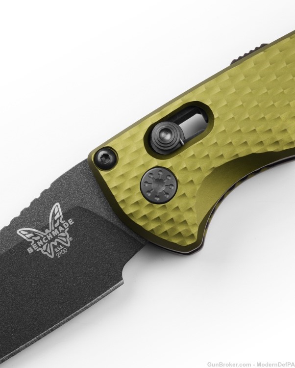 Benchmade Auto Immunity Woodland Green CPM M4 2.5" NEW in TELFORD PA-img-1