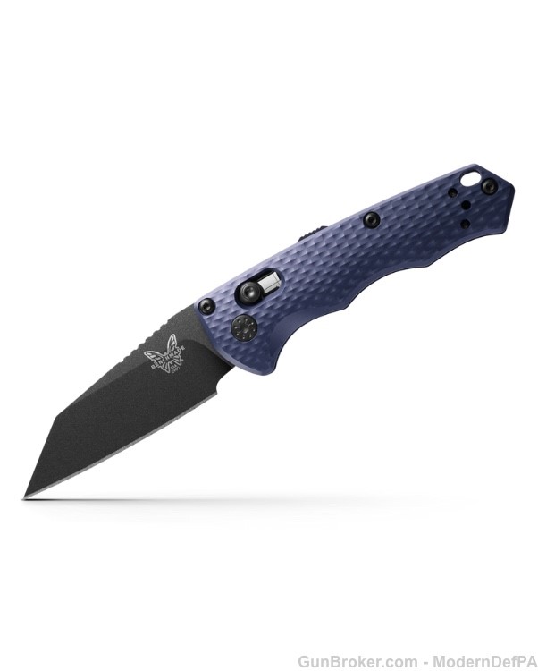 Benchmade Auto Immunity Crater Blue CPM M4 2.5" NEW in TELFORD PA-img-3