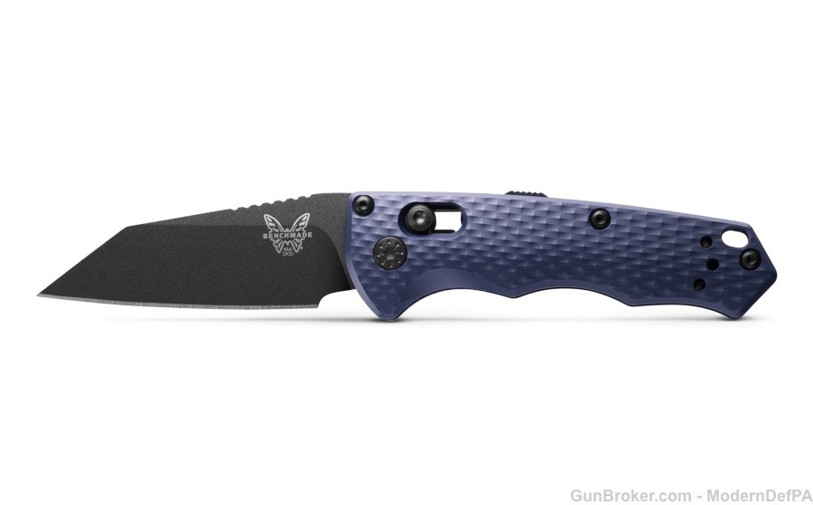 Benchmade Auto Immunity Crater Blue CPM M4 2.5" NEW in TELFORD PA-img-4