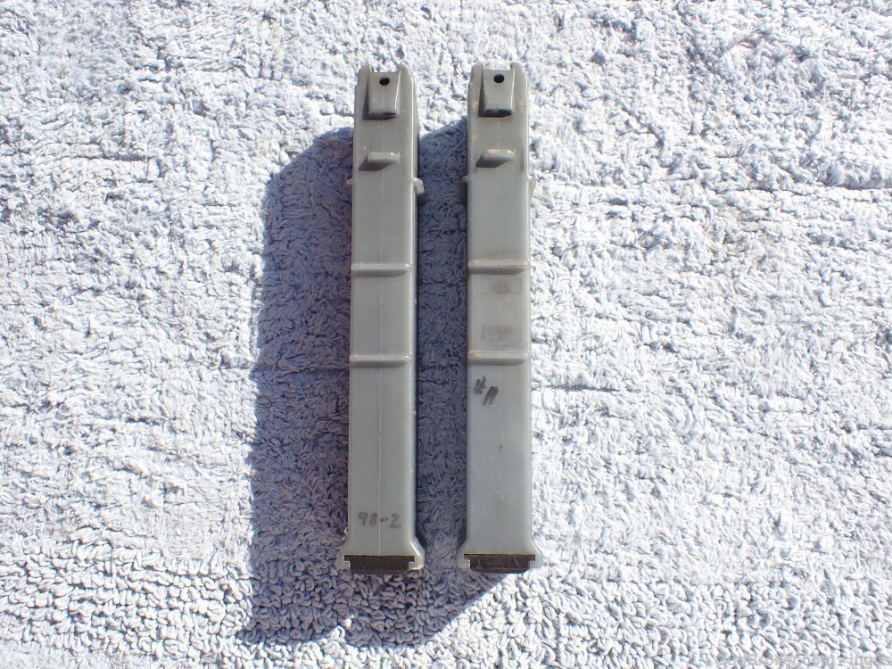 (2 TOTAL) HK MP5 40S&W 30RD L.E. MARKED MAGAZINE 10MM RESTRICTED MAGAZINE-img-11