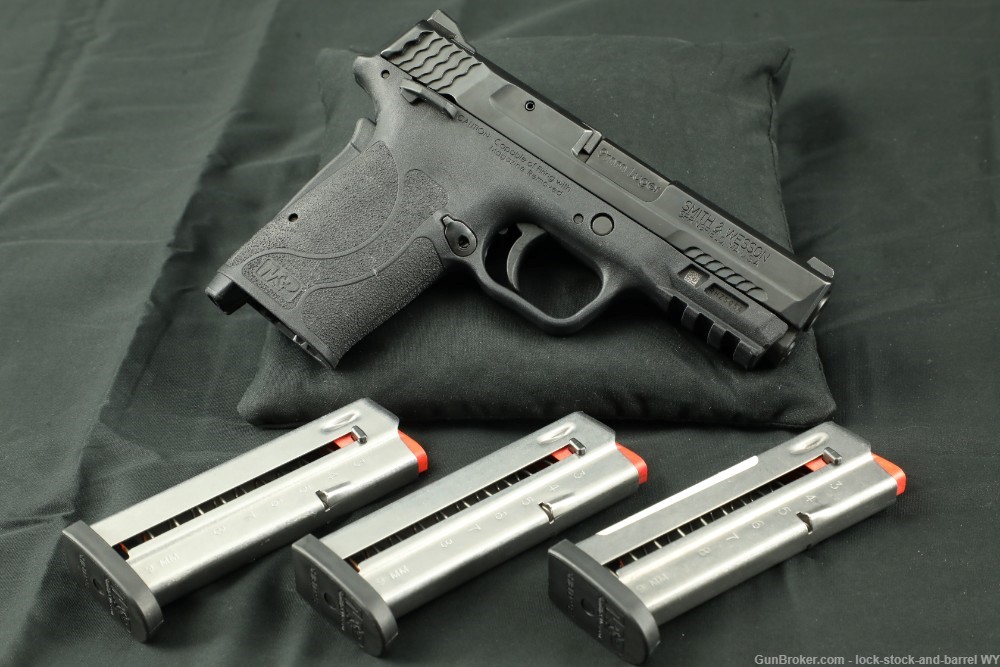 Smith & Wesson S&W M&P9 Shield EZ M2.0 9mm 3.68” Pistol w/ 3 Magazines-img-2