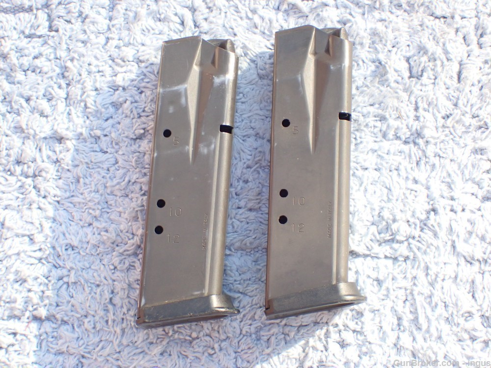 (2 TOTAL) SIG P229 .40S&W / .357SIG FACTORY 12RD MAGAZINE L.E. MARKED -img-4