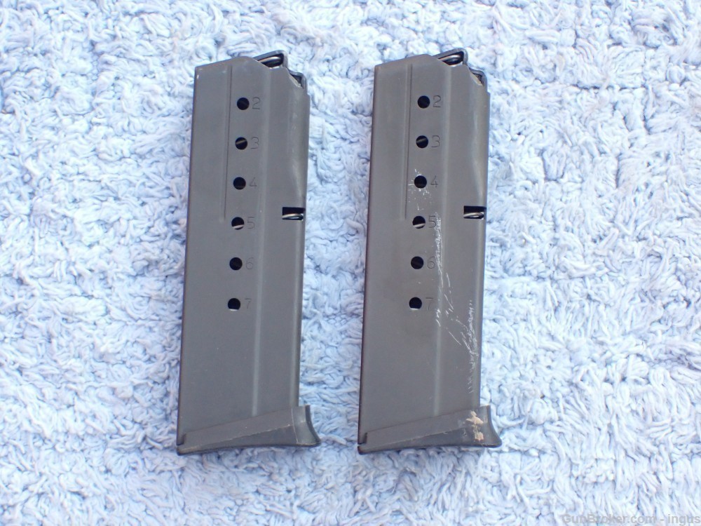 (2 TOTAL) SIG P239 FACTORY 357SIG / 40S&W 7RD MAGAZINE (EXCELLENT)-img-1