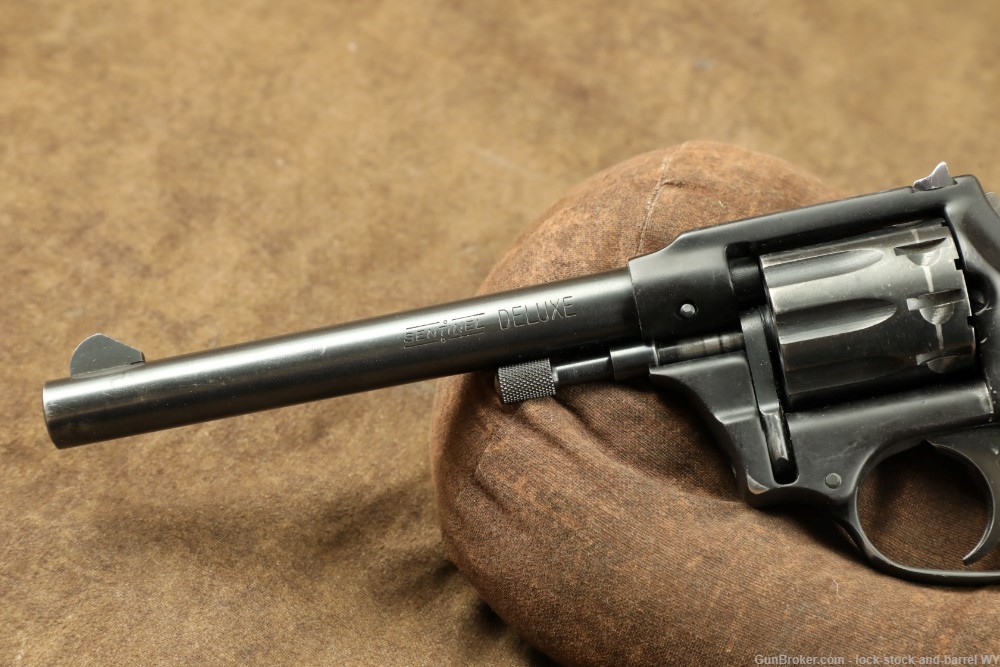 High Standard Sentinel Deluxe R-106 .22 LR 6” SA/DA 9-Shot Revolver C&R-img-5