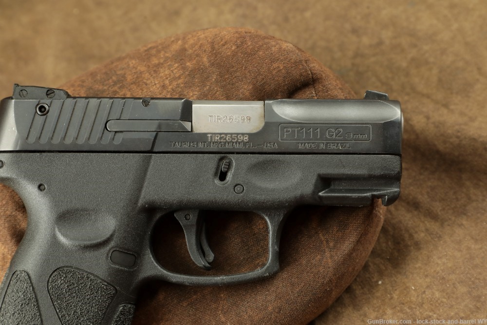 Taurus PT111 Millennium G2 9mm 5” Semi-Auto Striker Fired Pistol -img-4