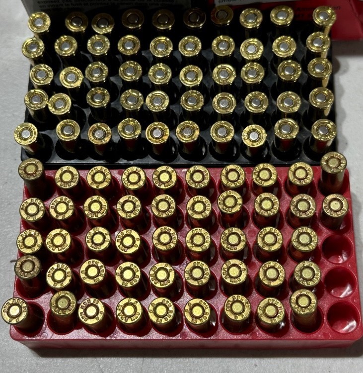 97 rounds of 32 H&R Mag magnum 85gr JHP and XTP  brass cased pistol ammo-img-5