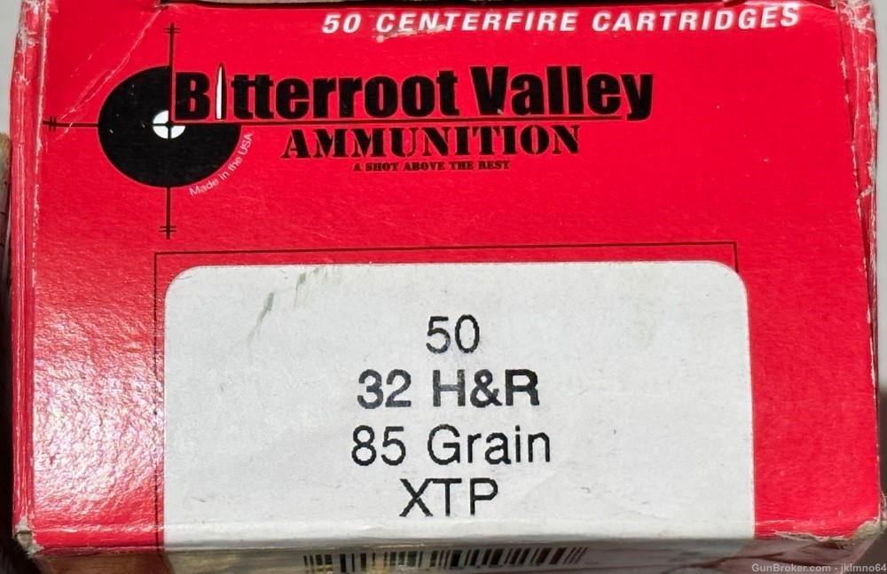 97 rounds of 32 H&R Mag magnum 85gr JHP and XTP  brass cased pistol ammo-img-2