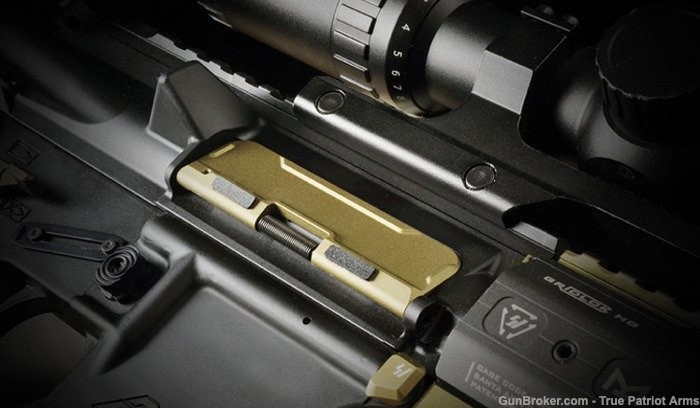Strike Industries AR15 Billet Ultimate Dust Cover - Anodized FDE-img-4