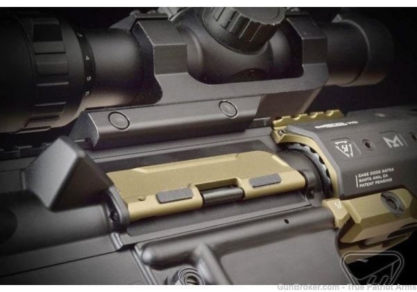 Strike Industries AR15 Billet Ultimate Dust Cover - Anodized FDE-img-3