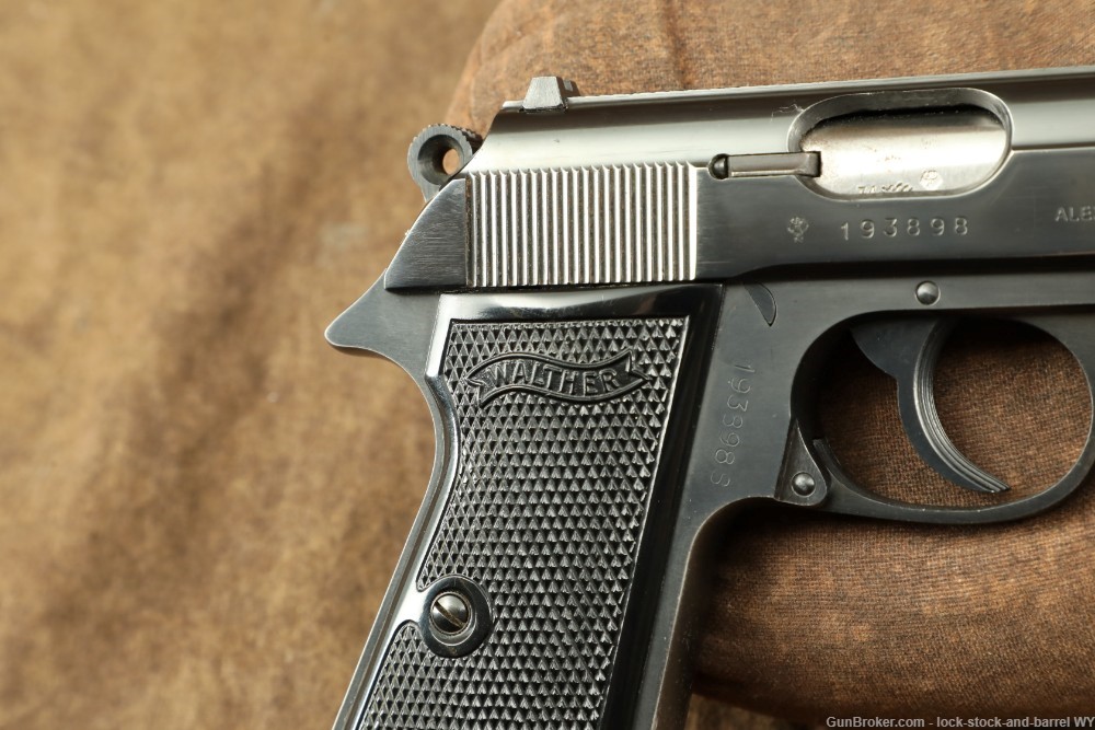 W. German Walther PPK/S .380ACP 3.25” Semi Automatic Pistol MFD 1974-img-16