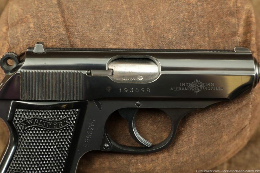 W. German Walther PPK/S .380ACP 3.25” Semi Automatic Pistol MFD 1974-img-18