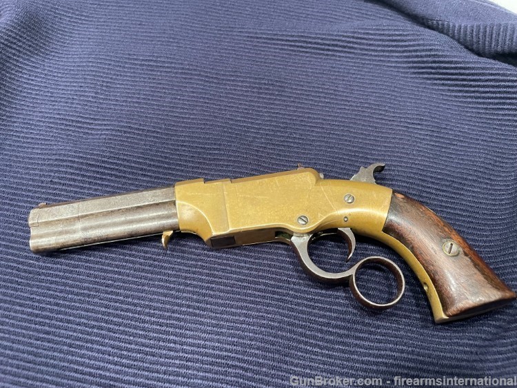 New Haven Arms No. 1 Volcanic Pocket Pistol-Build between 1857-1858-RARE!-img-0