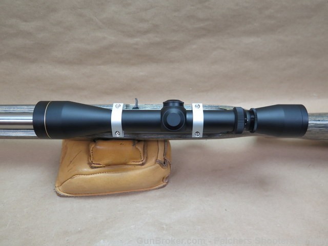 Ruger 10/22 22lr Heavy Match Stainless Barrel with Leupold Vari X 3x9 Scope-img-16