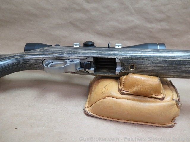 Ruger 10/22 22lr Heavy Match Stainless Barrel with Leupold Vari X 3x9 Scope-img-21