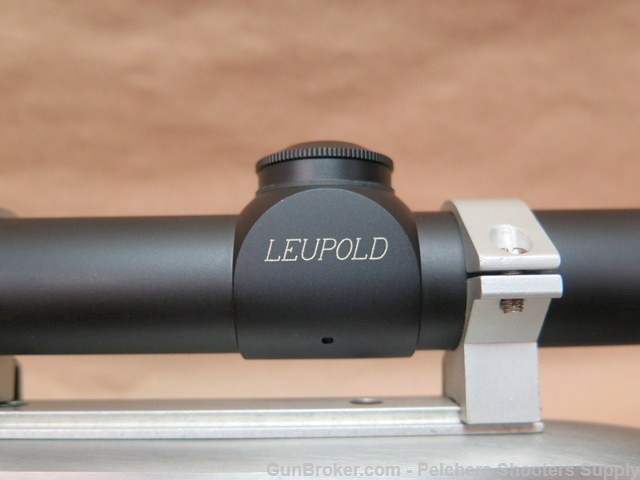 Ruger 10/22 22lr Heavy Match Stainless Barrel with Leupold Vari X 3x9 Scope-img-10