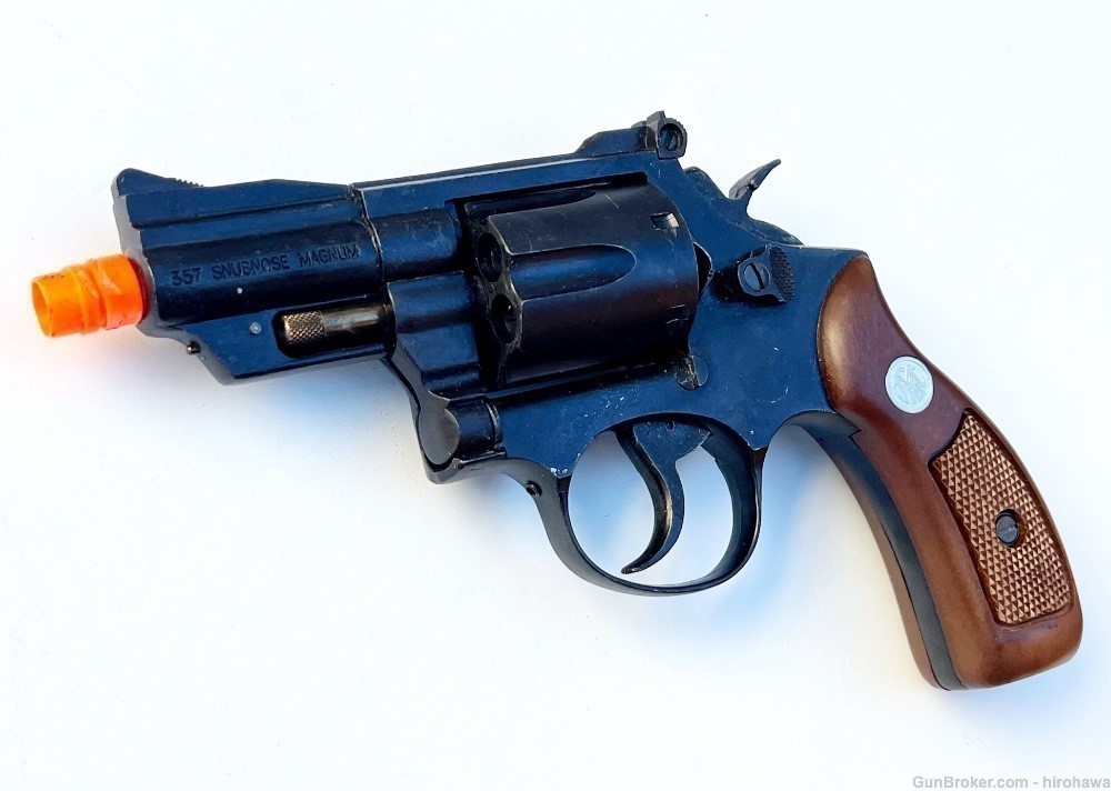 MGC Smith and Wesson Snub Nose Combat 357 Magnum Replica -img-6