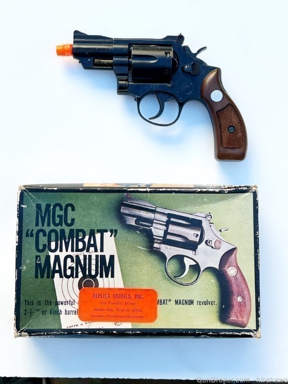 MGC Smith and Wesson Snub Nose Combat 357 Magnum Replica -img-0