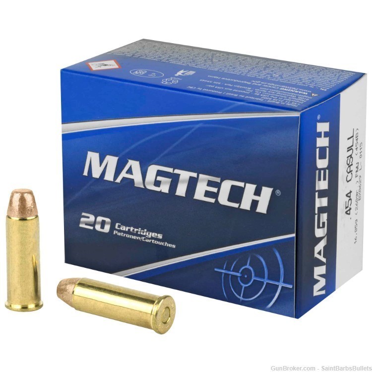 Magtech 454 Casull 260gr Fmj -20 Rounds-img-0