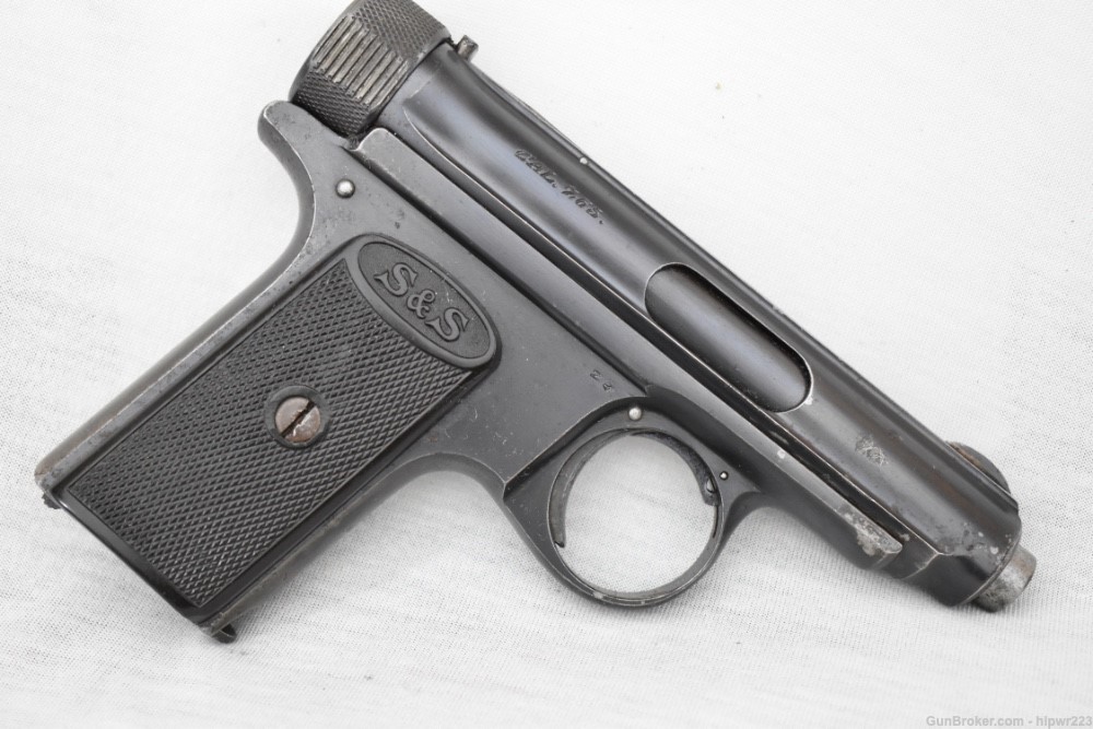 JP Sauer & Son Model 1913 pocket pistol .32 ACP. matching numbers. C&R OK-img-0