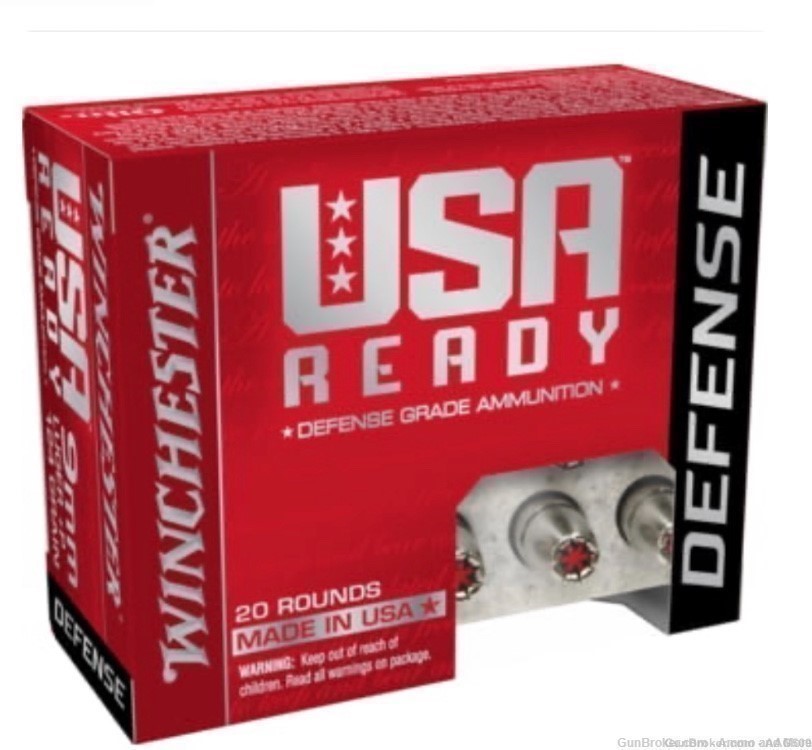 100 Rnds Winchester 9mm +P 124gr Hex Vent JHP 5 boxes of 20rds-img-0