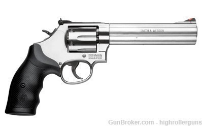 NEW SMITH & WESSON 686 .357 MAGNUM STAINLESS 6" 6RND 164224-img-0